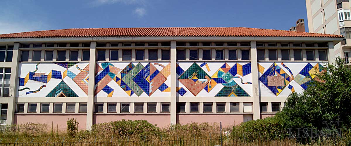 Tile Panel by Querubim Lapa