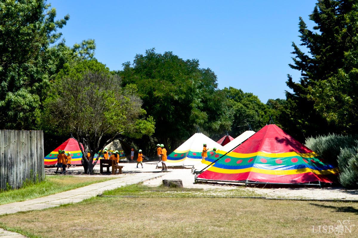 Parque dos Índios (Park of the American Indians)in the Recreational Park of Alto da Serafina