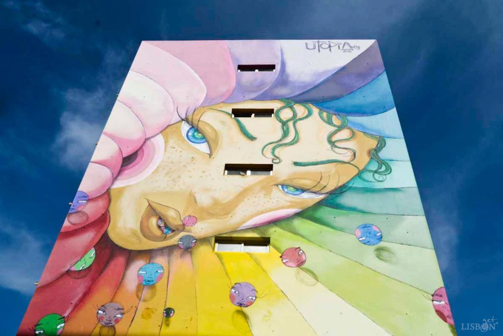 Pintura mural de Utopia