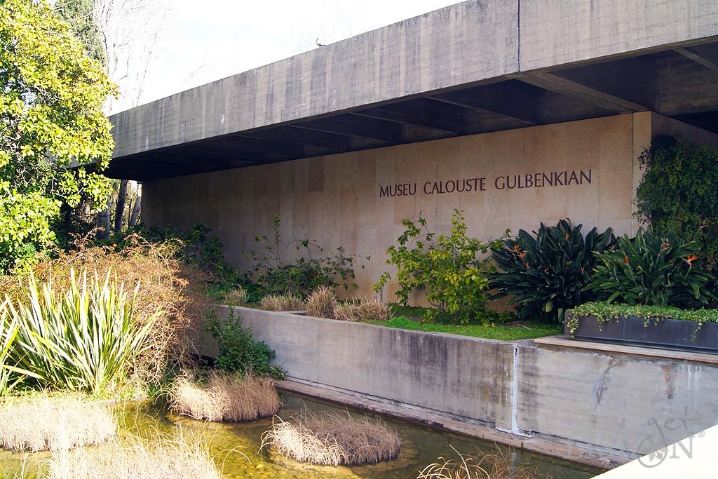 Fachada do Museu Calouste Gulbenkian- Colecção do Fundador