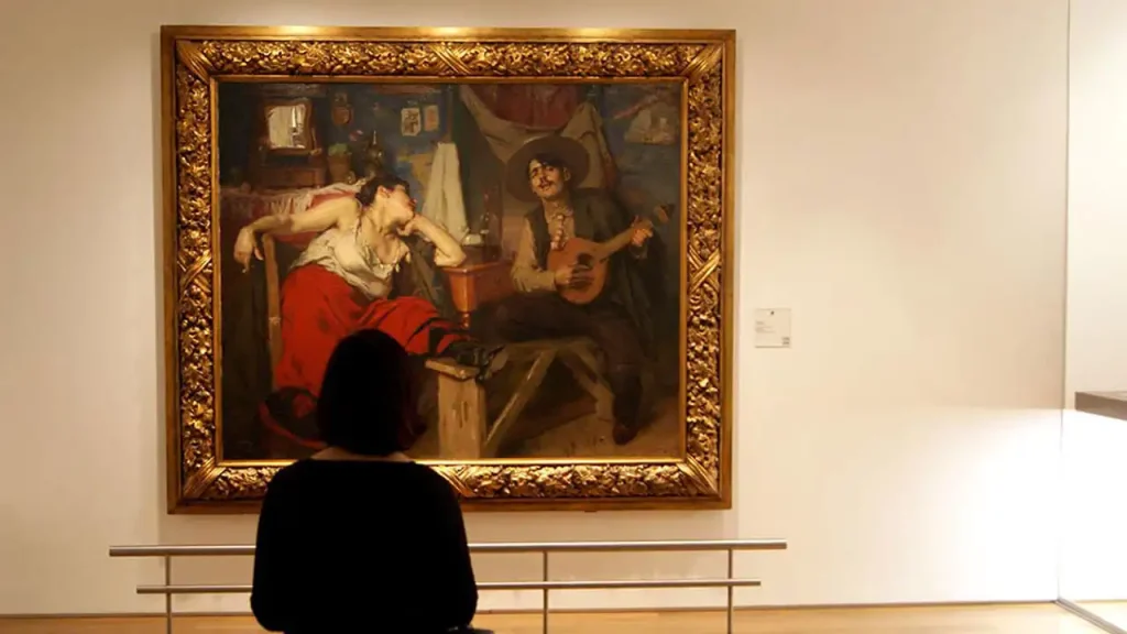 Museu do Fado: Pintura "Fado", José Malhoa, 1909