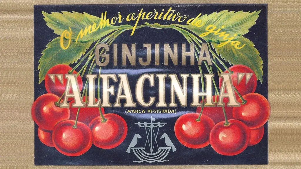 Rótulo da Ginjinha Alfacinha