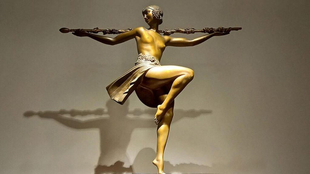 Pierre le Faguays, Danseuse au thyrse, c. 1925 - Berardo - Museu Arte Deco
