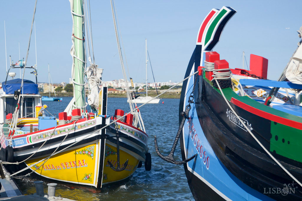 Bote and Varino at the Seixal pier (nowadays)