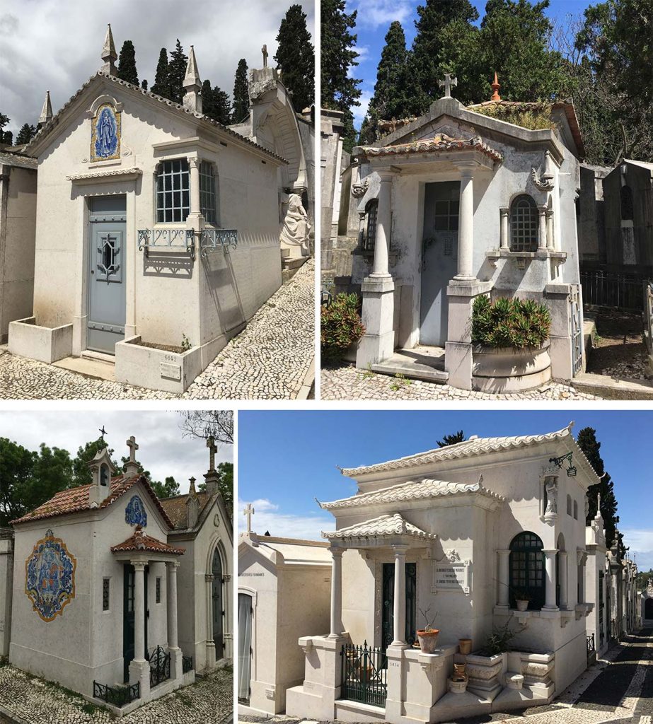 Portuguese House mausoleums