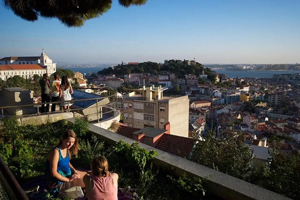 View from the Senhora do Monte Viewpoint, photo by Miguel Simão