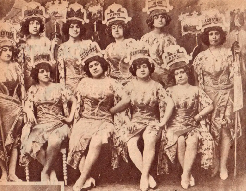 100 Years of Parque Mayer, chorus girls