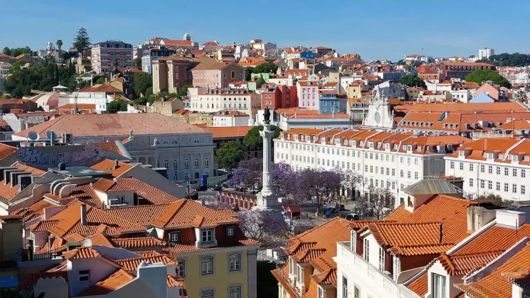 Percurso Privado À Volta do Rossio - Rossio visto do Elevador de Santa Justa
