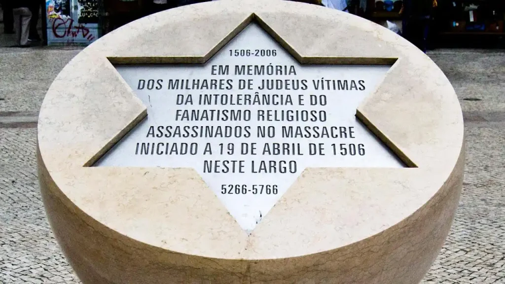 Percurso Privado Lisboa Judaica - Memorial às Vítimas do Massacre de 1506