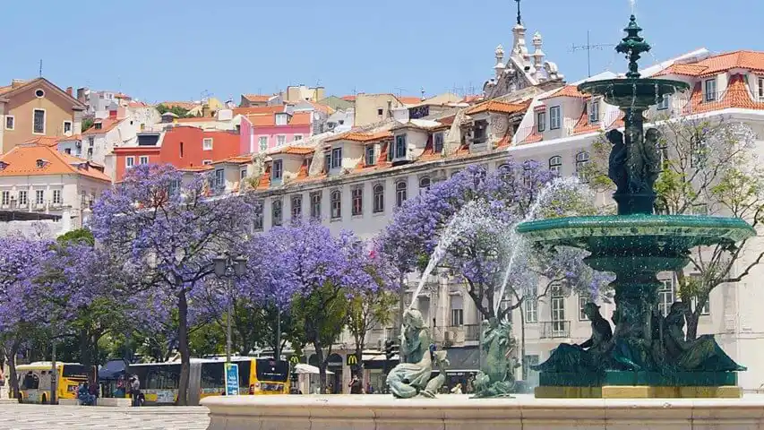 Private Walking Tour Around Rossio - Monumental fountain at D. Pedro V Square