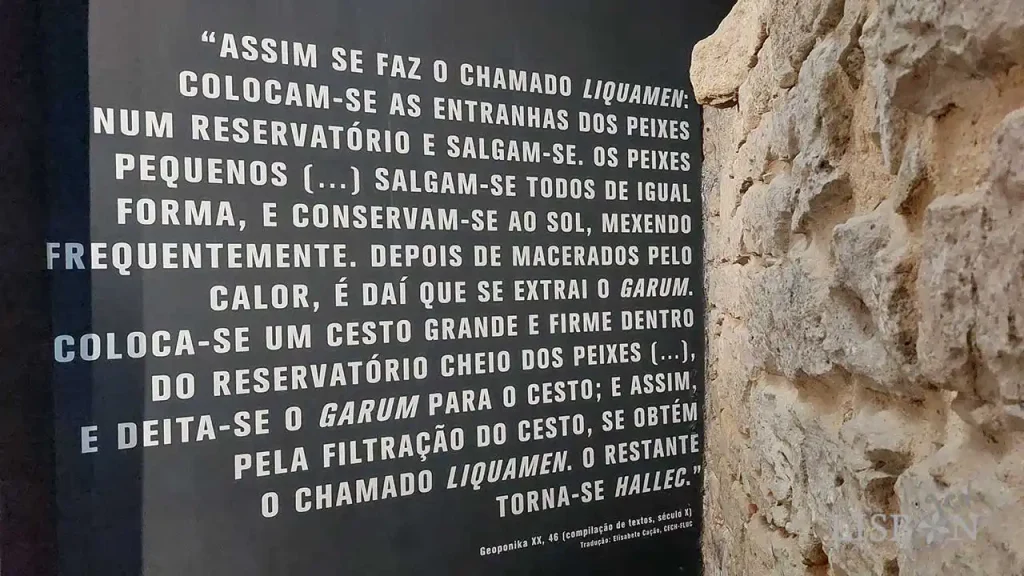 Painel expositivo, Museu de Lisboa - Casa dos Bicos, Largo José Saramago
