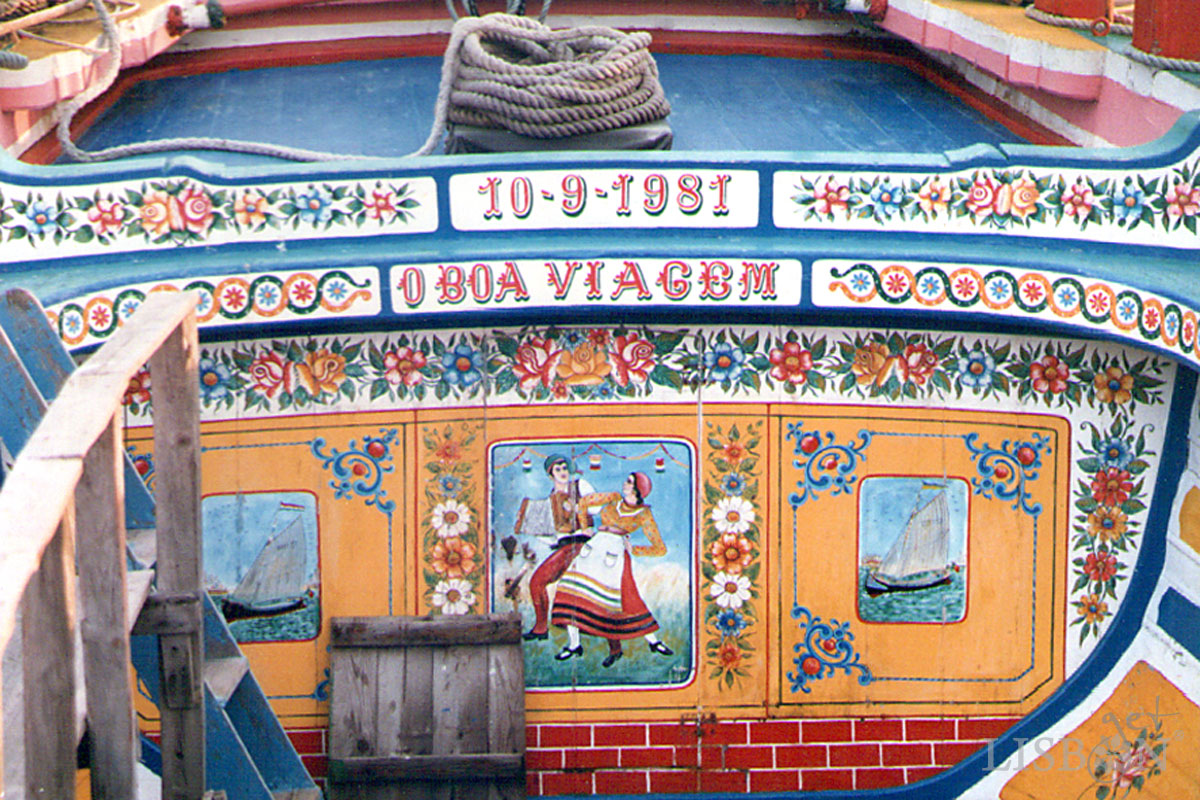 Barco Tradicional do Tejo - O Boa Viagem - Interior